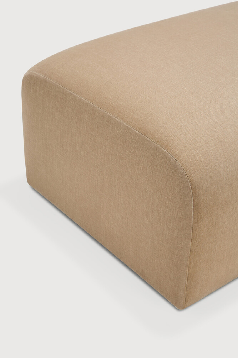 Stitched Detail Footstool | Ethnicraft Bulky | Oroa.com