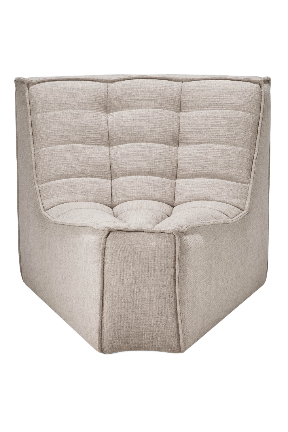 Curved Upholstered Sofa | Ethnicraft N701 | Oroa.com