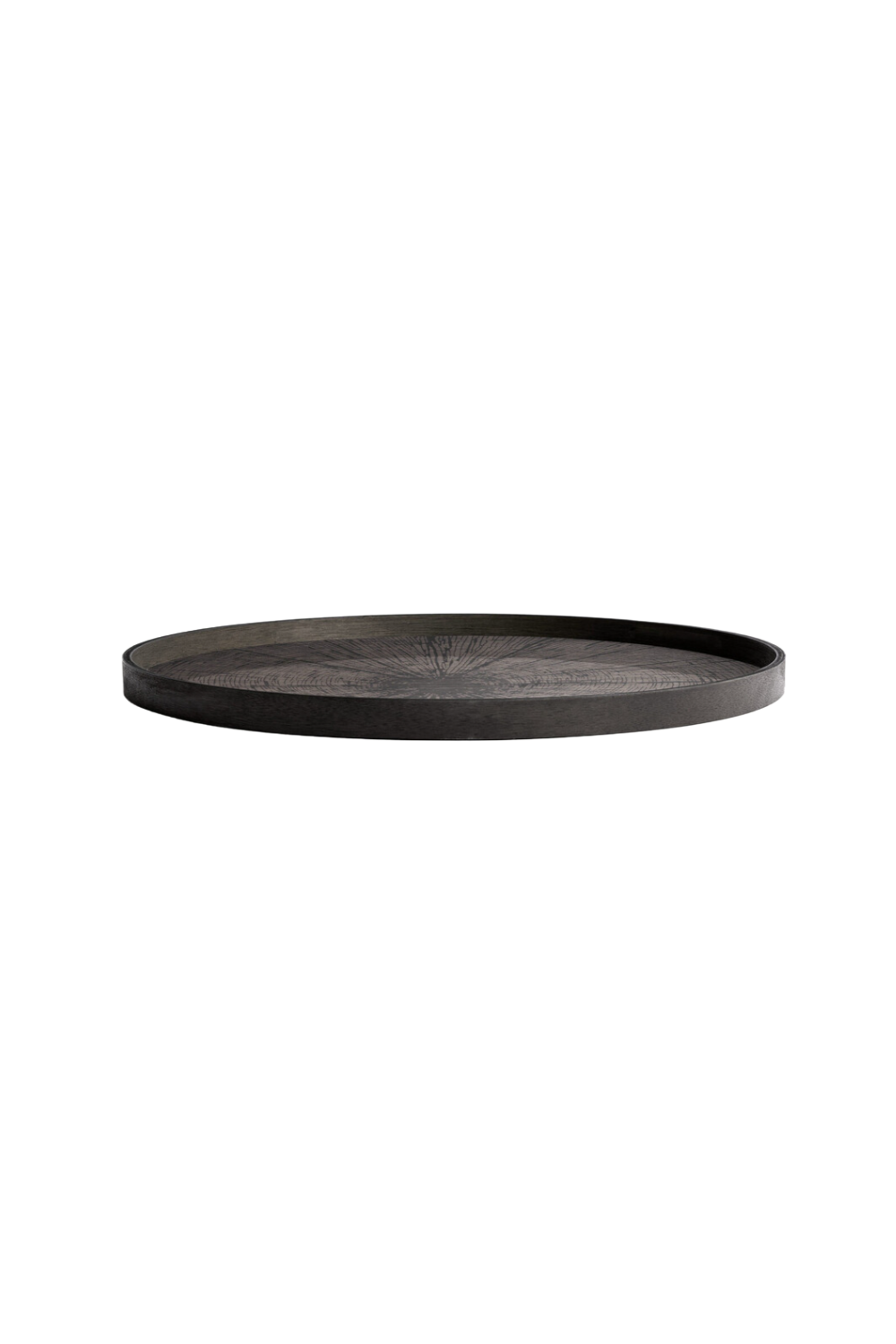 Round Hand-Painted Wood Tray | Ethnicraft Slice | Oroa.com