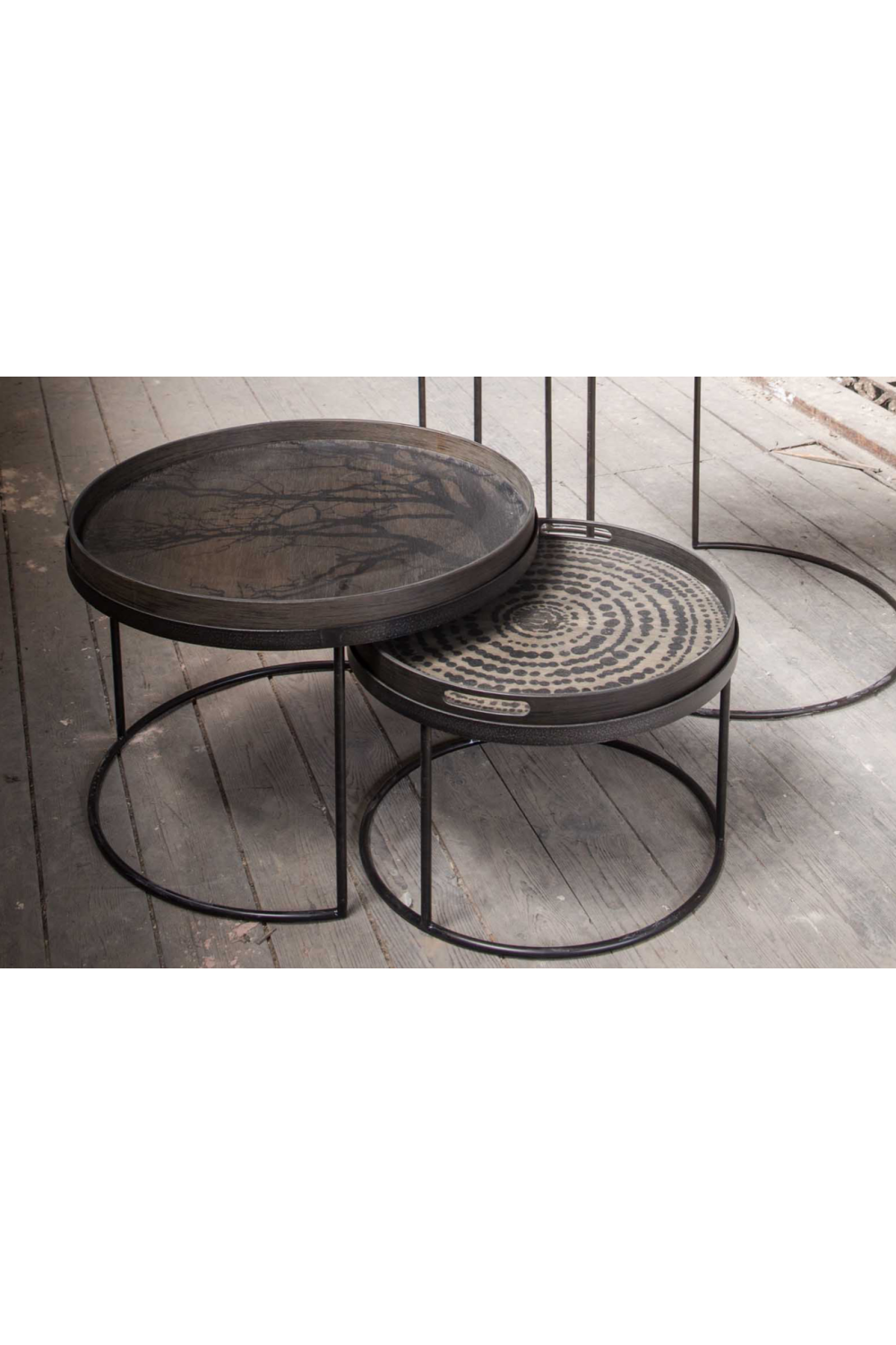 Wooden Round Tray | Ethnicraft Tree | Oroa.com