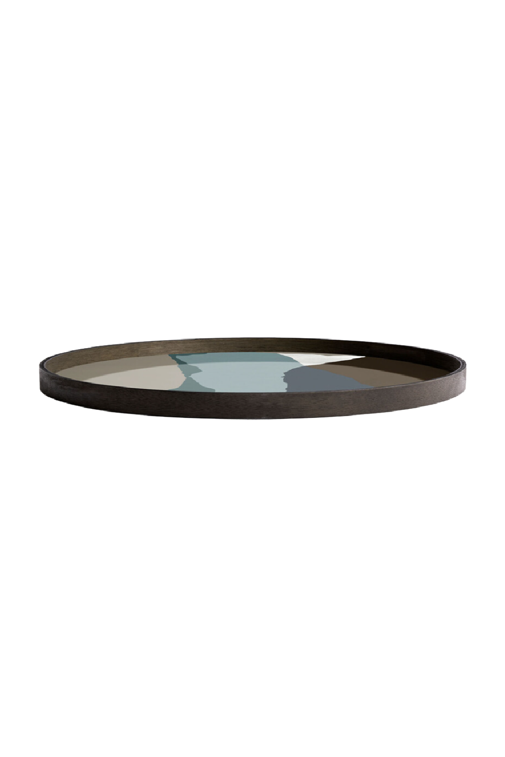 Wooden Rim Round Tray | Ethnicraft Wabi Sabi | Oroa.com