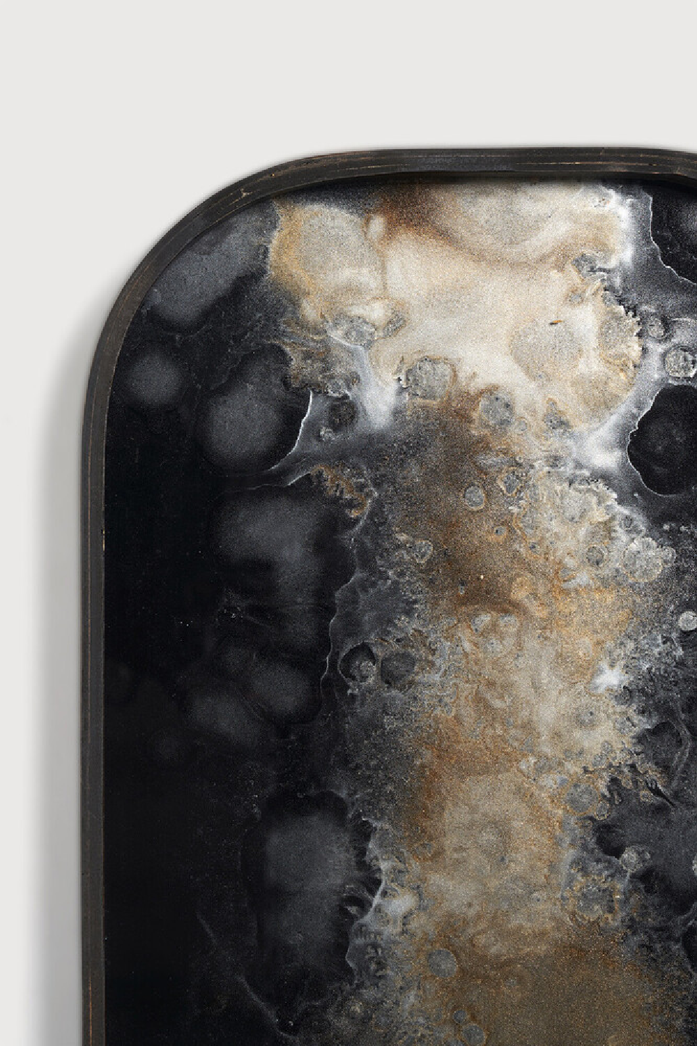 Hand-painted Glass Valet Tray | Ethnicraft Organic | Oroa.com