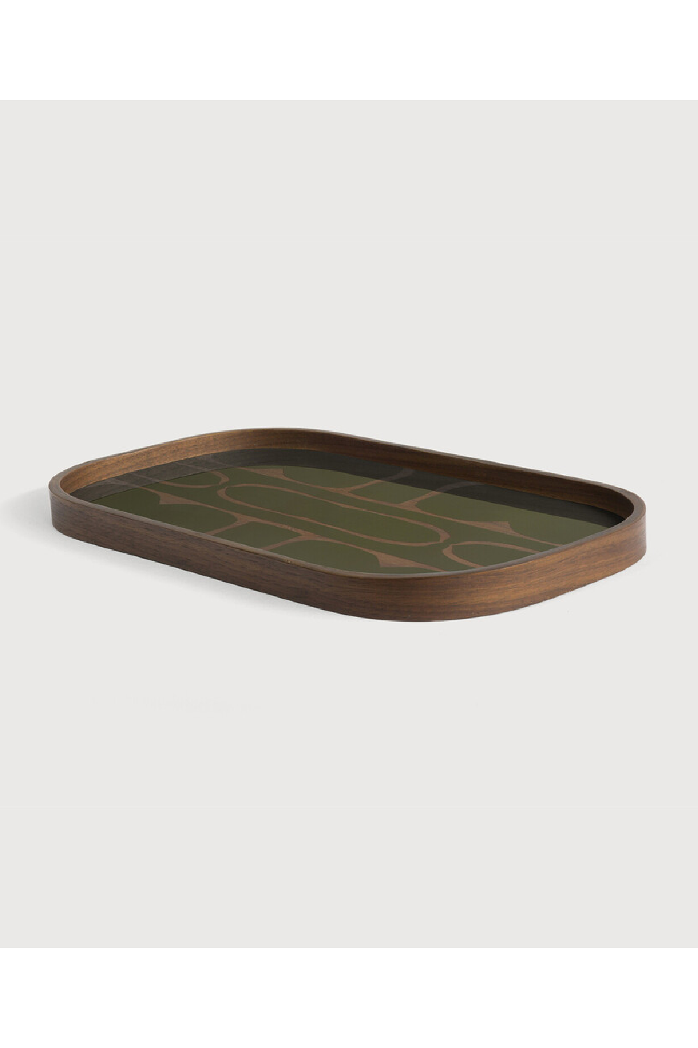 Hand-printed Glass Valet Tray | Ethnicraft Second Nature | Oroa.com