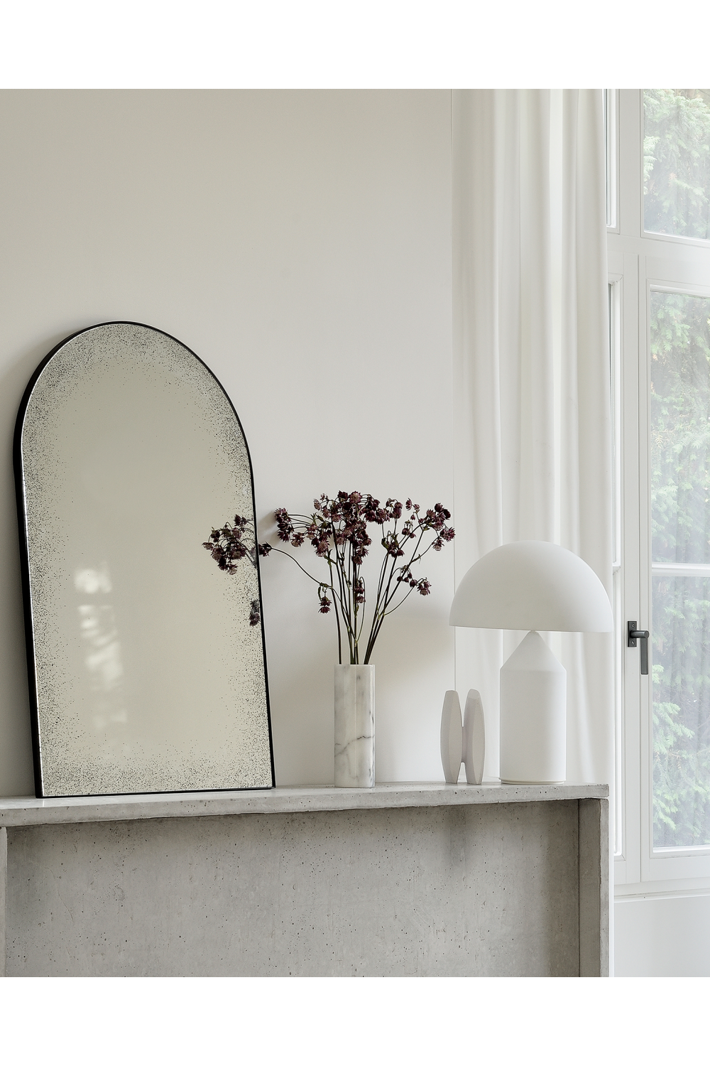 Industrial Wall Mirror | Ethnicraft Clear | OROA.COM