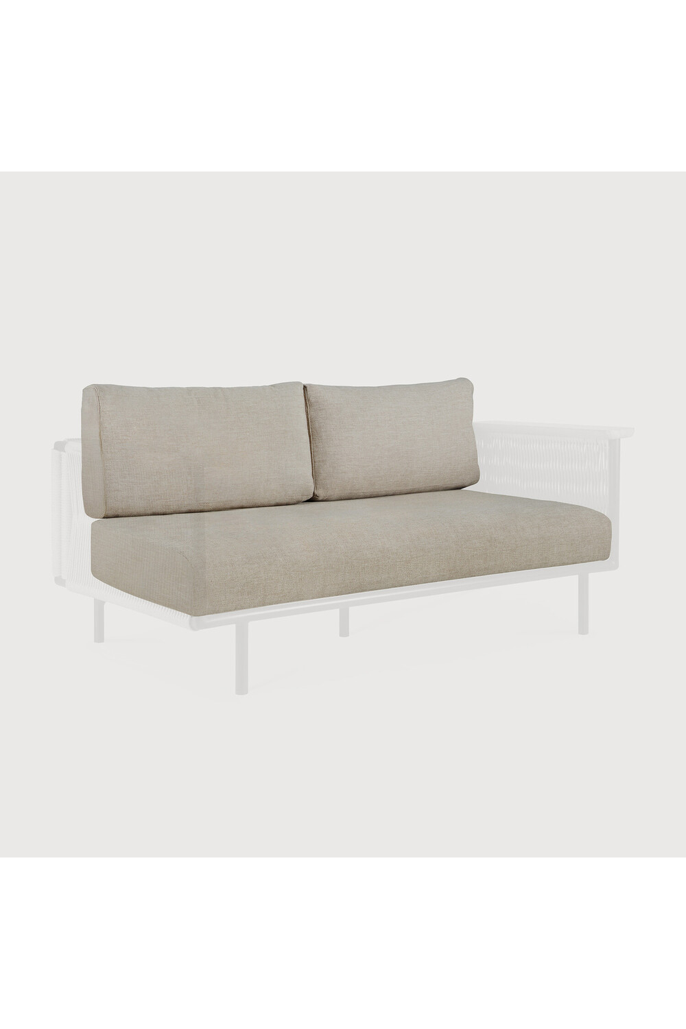 Woven Corn Arm Outdoor Sofa | Ethnicraft Corbey | Oroa.com