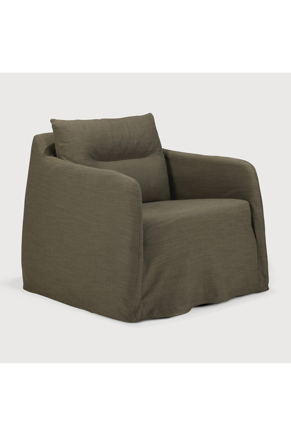 Linen Lounge Chair | Oroa.com