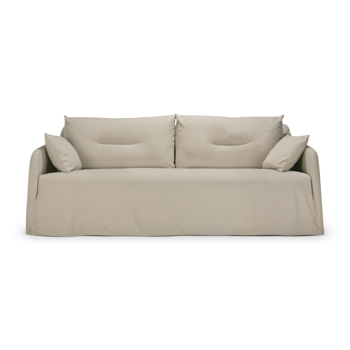 Modern European furniture - Linen Blend 2-Seater Sofa - www.oroa.com | Oroa.com