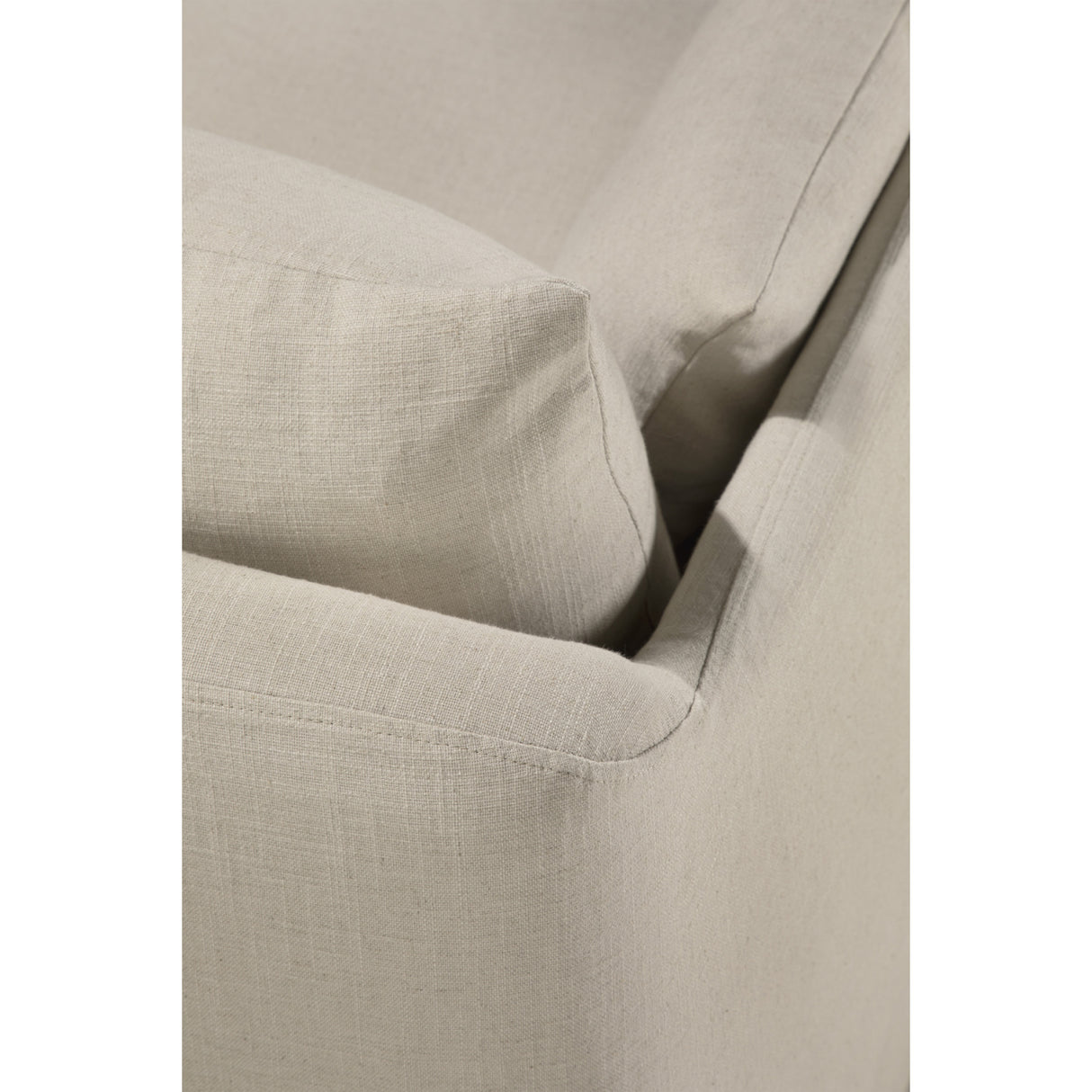 Modern European furniture - Linen Blend 2-Seater Sofa - www.oroa.com | Oroa.com