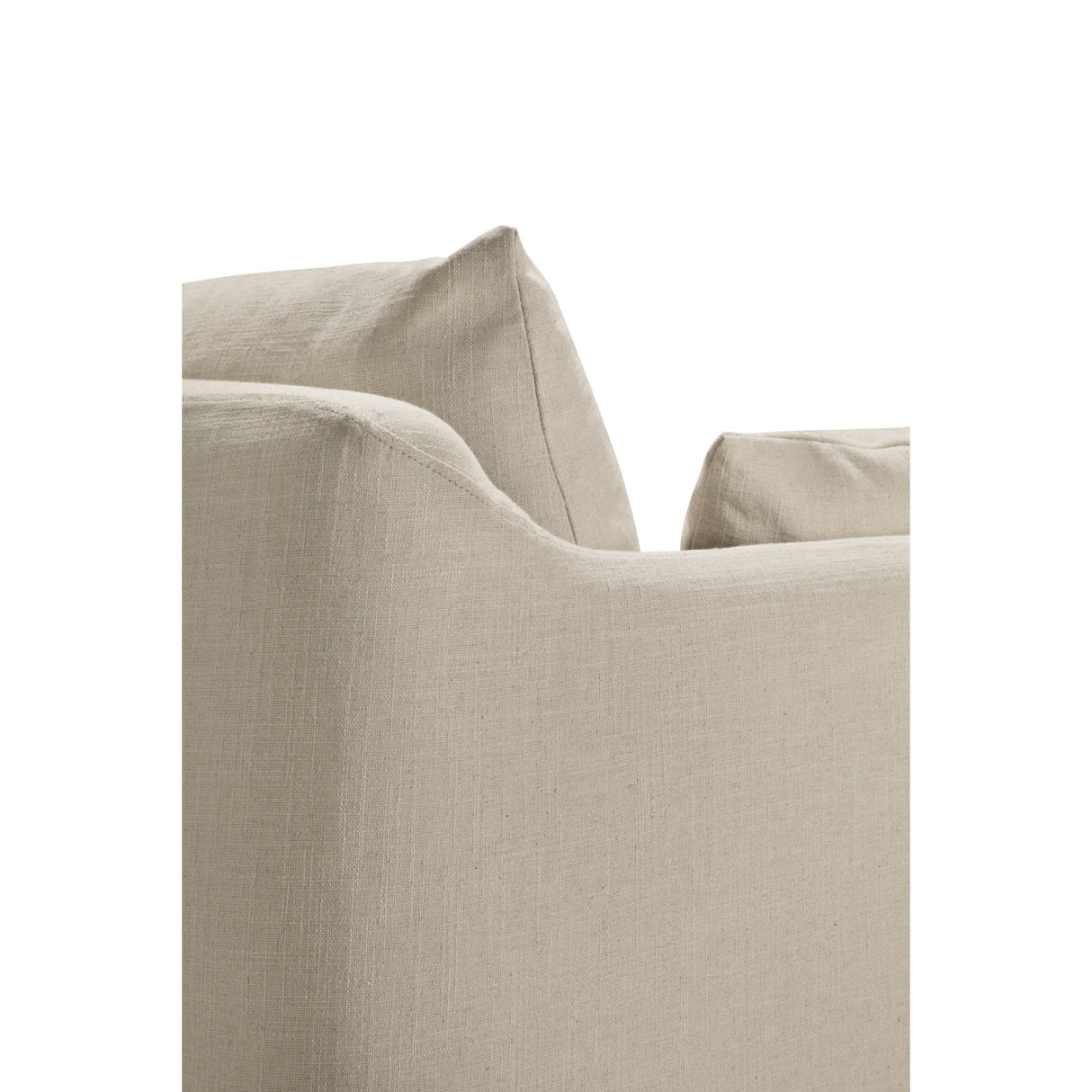 Modern European furniture - Linen Blend 2-Seater Sofa - www.oroa.com | Oroa.com