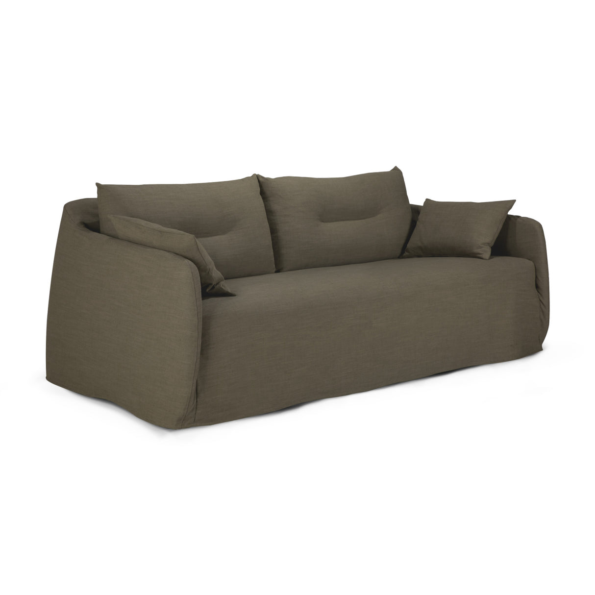 Modern European furniture - Linen Blend 2-Seater Sofa - www.oroa.com | Oroa.com