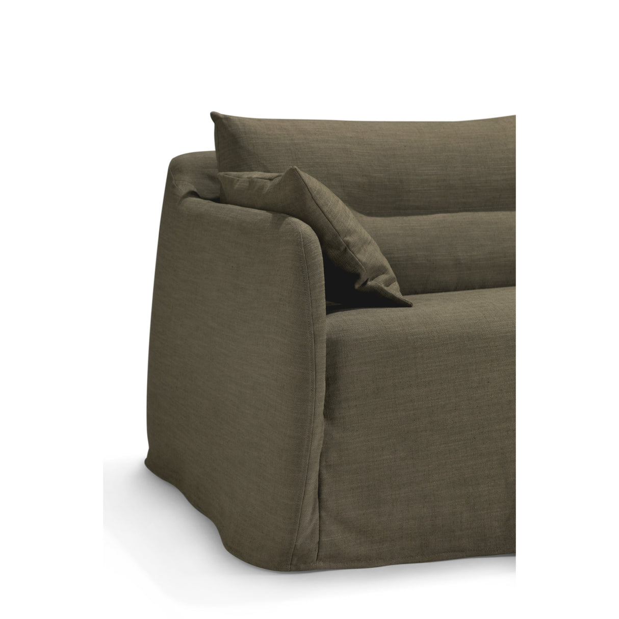 Modern European furniture - Linen Blend 2-Seater Sofa - www.oroa.com | Oroa.com