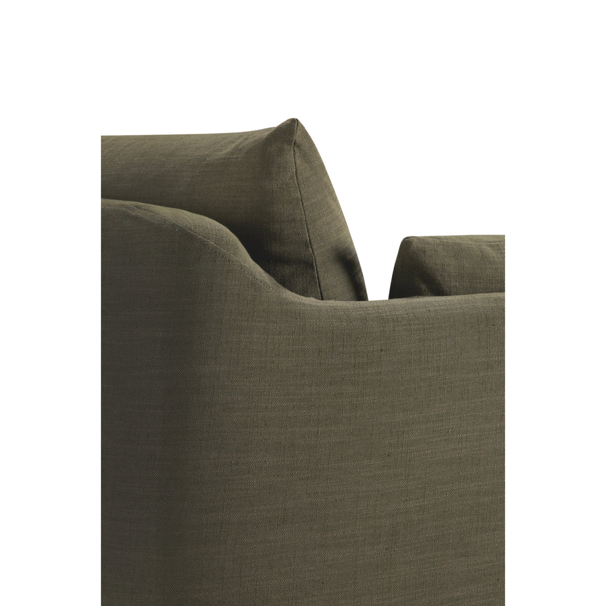Modern European furniture - Linen Blend 2-Seater Sofa - www.oroa.com | Oroa.com