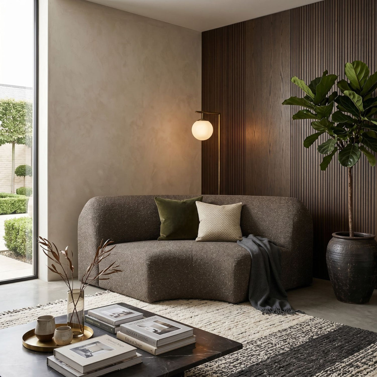Brown Modular Sofa | Oroa.com
