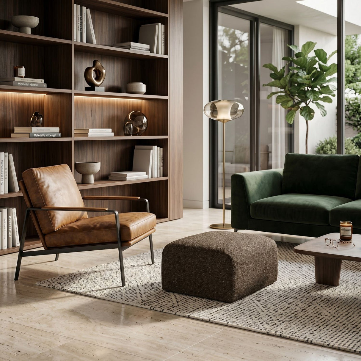 Brown Modular Sofa | Oroa.com