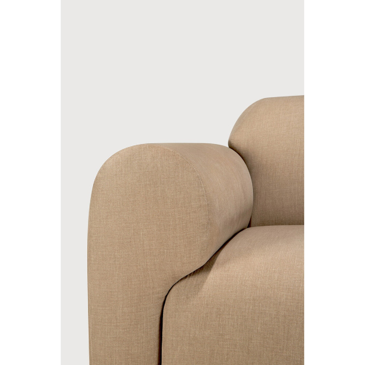 Modern European furniture - End Seater Sofa with Footstool - www.oroa.com | Oroa.com
