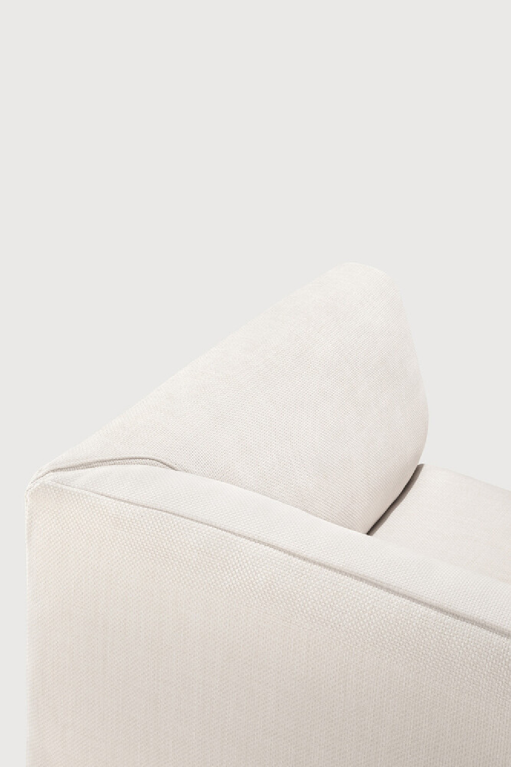 White 3-Seater Outdoor Modular Sofa | Ethnicraft Monocle | Oroa.com