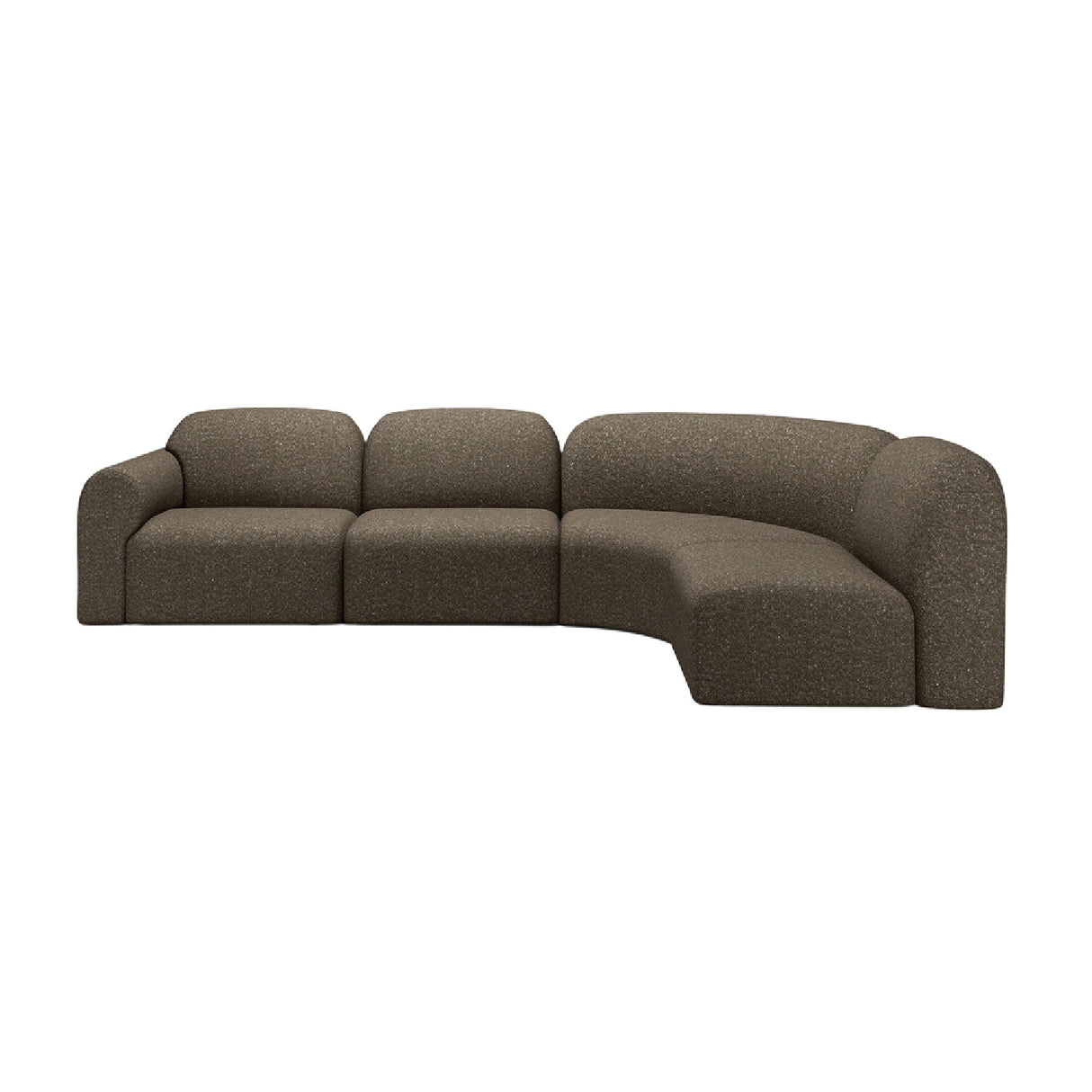 Modern or European furniture - Curved Modular Sofa Set - www.oroa.com | Oroa.com