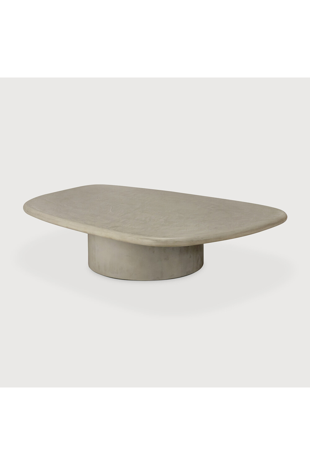 Pebble-Shaped Concrete Outdoor Coffee Table | Ethnicraft Elements | Oroa.com