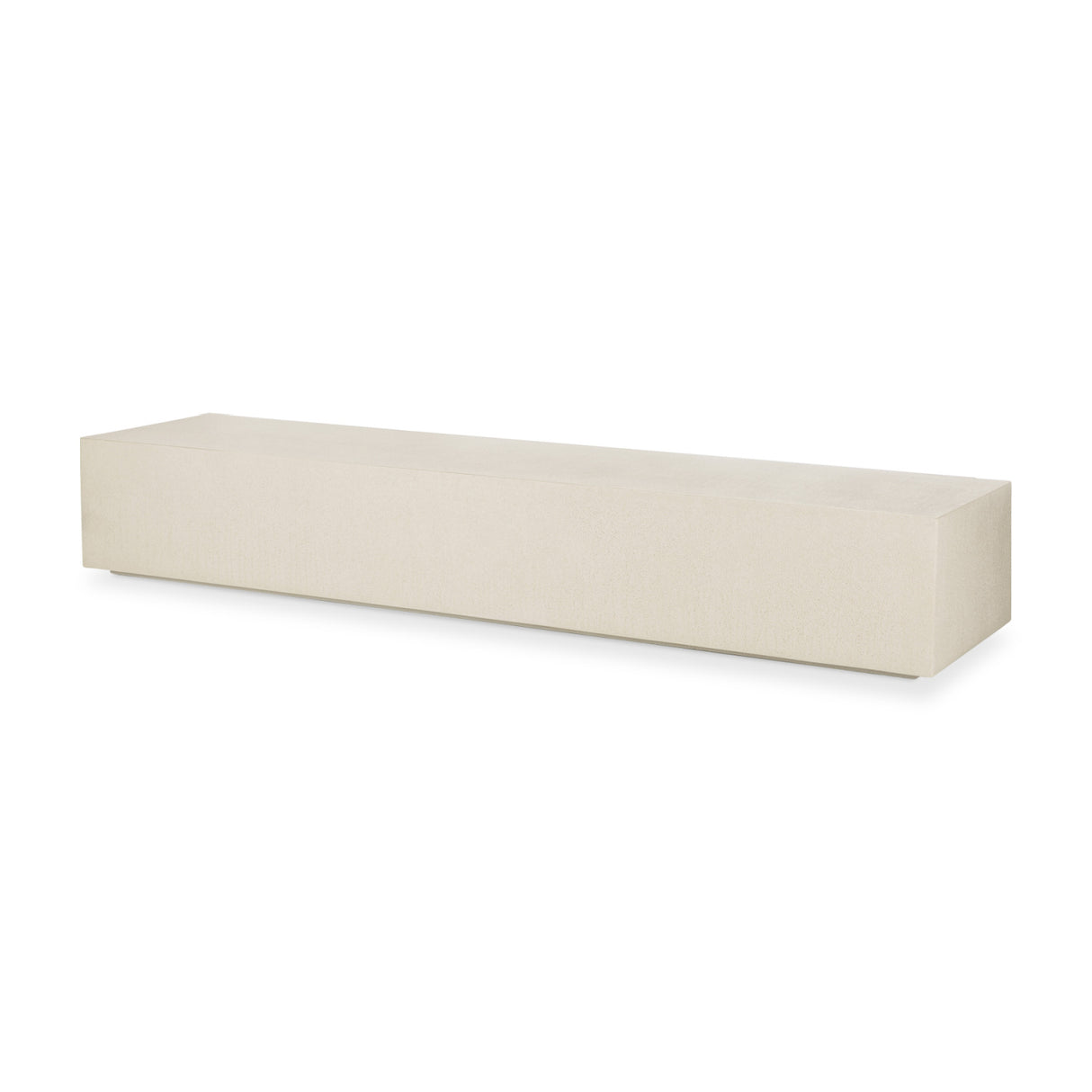 White Cement Floor Shelf | Oroa.com