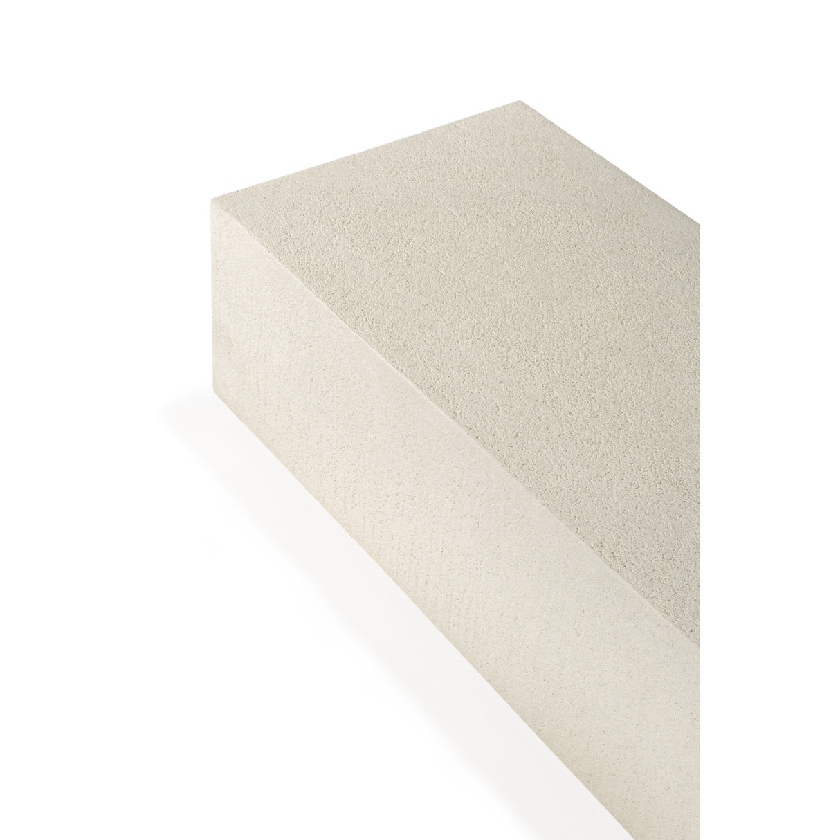 White Cement Floor Shelf | Oroa.com