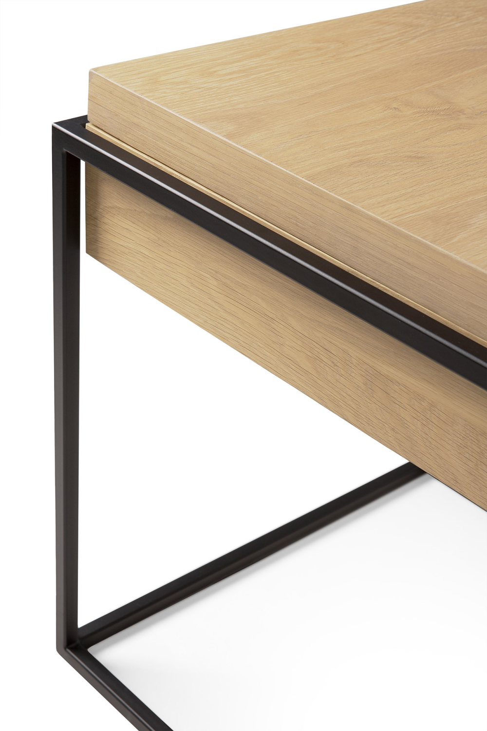 Oak Square Side Table | Ethnicraft Monolit | OROA.com