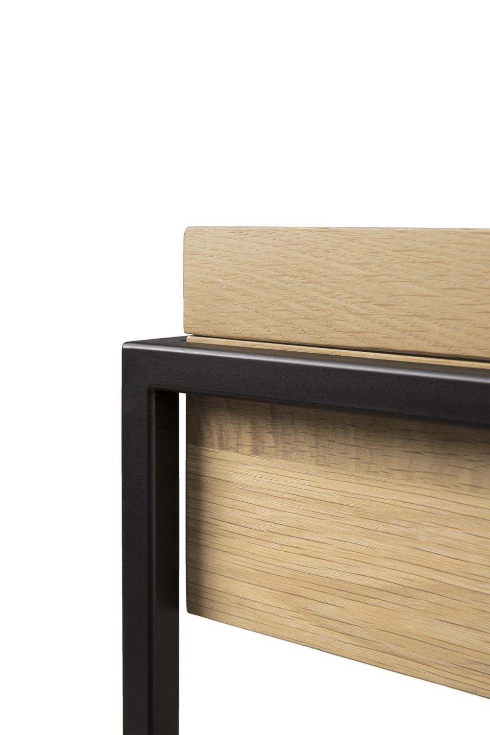Oak Square Side Table | Ethnicraft Monolit | OROA.com