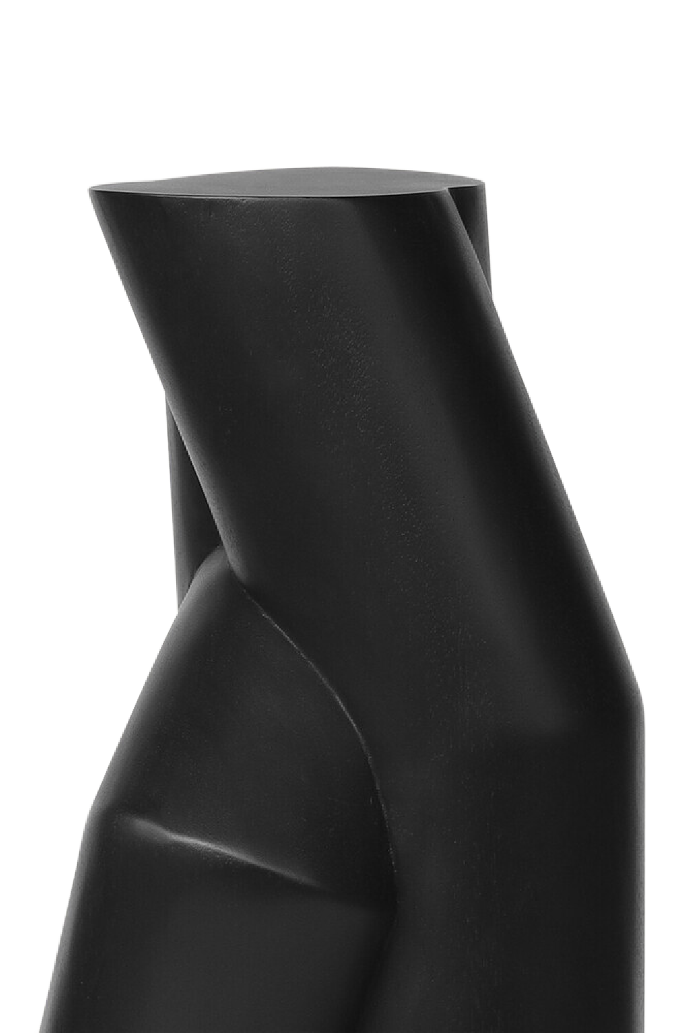 Black Mahogany Carved Deco Object | Oroa.com