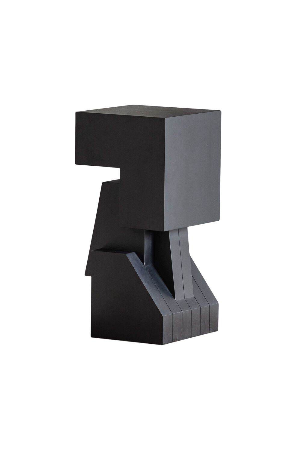 Mahogany Abstract Sculpture | Ethnicraft Brutal Monument #4 | Oroa.com