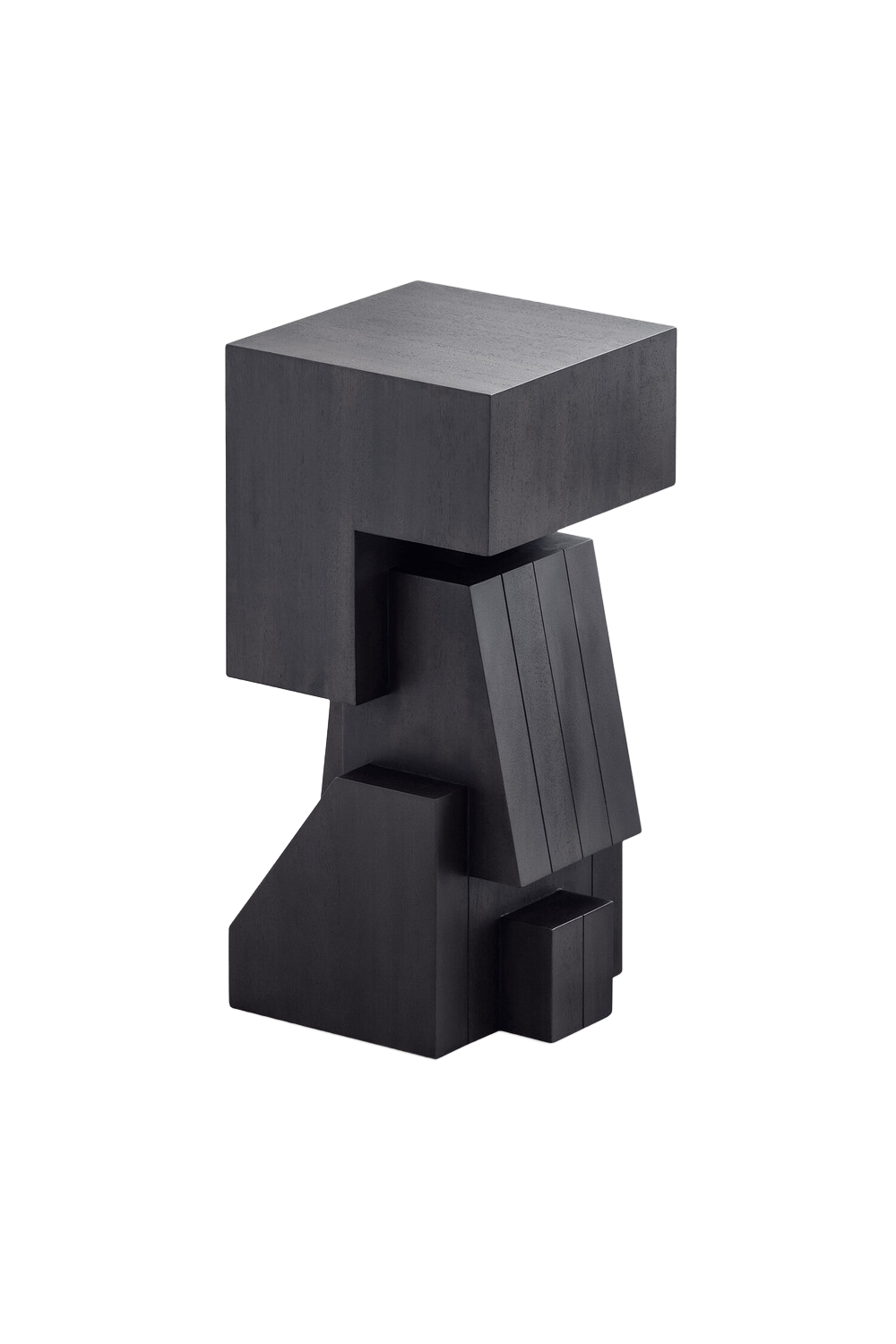Mahogany Abstract Sculpture | Ethnicraft Brutal Monument #4 | Oroa.com