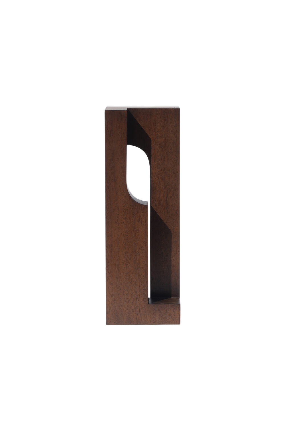 Mahogany Geometric Sculpture | Ethnicraft Kolom | Oroa.com