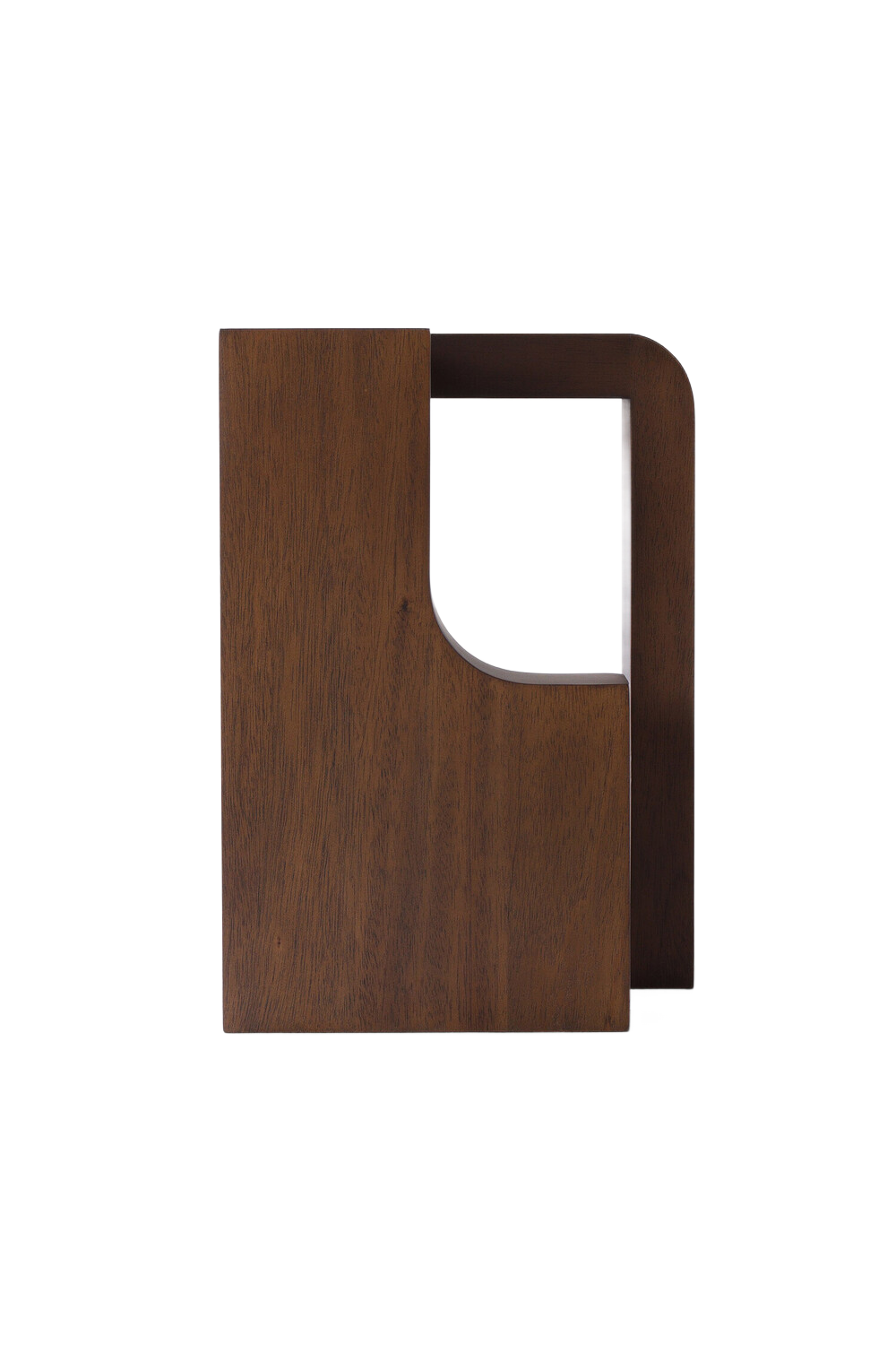 Geometric Mahogany Sculpture | Ethnicraft Blok | Oroa.com