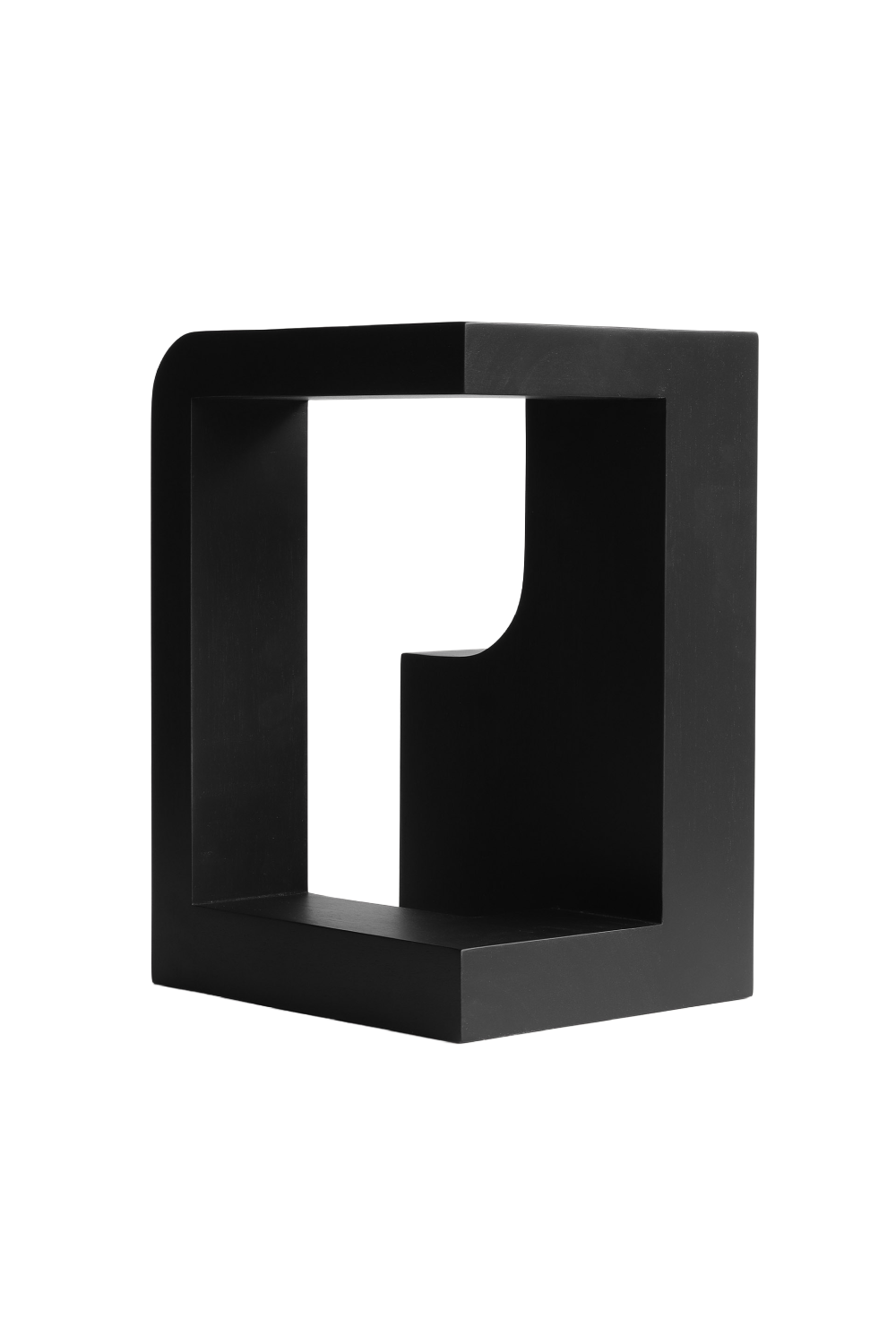 Geometric Mahogany Sculpture | Ethnicraft Blok | Oroa.com