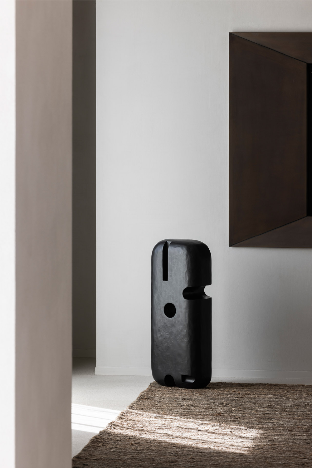 Handcrafted Mahogany Sculpture| Ethnicraft Extrusion Ovoid | Oroa.com