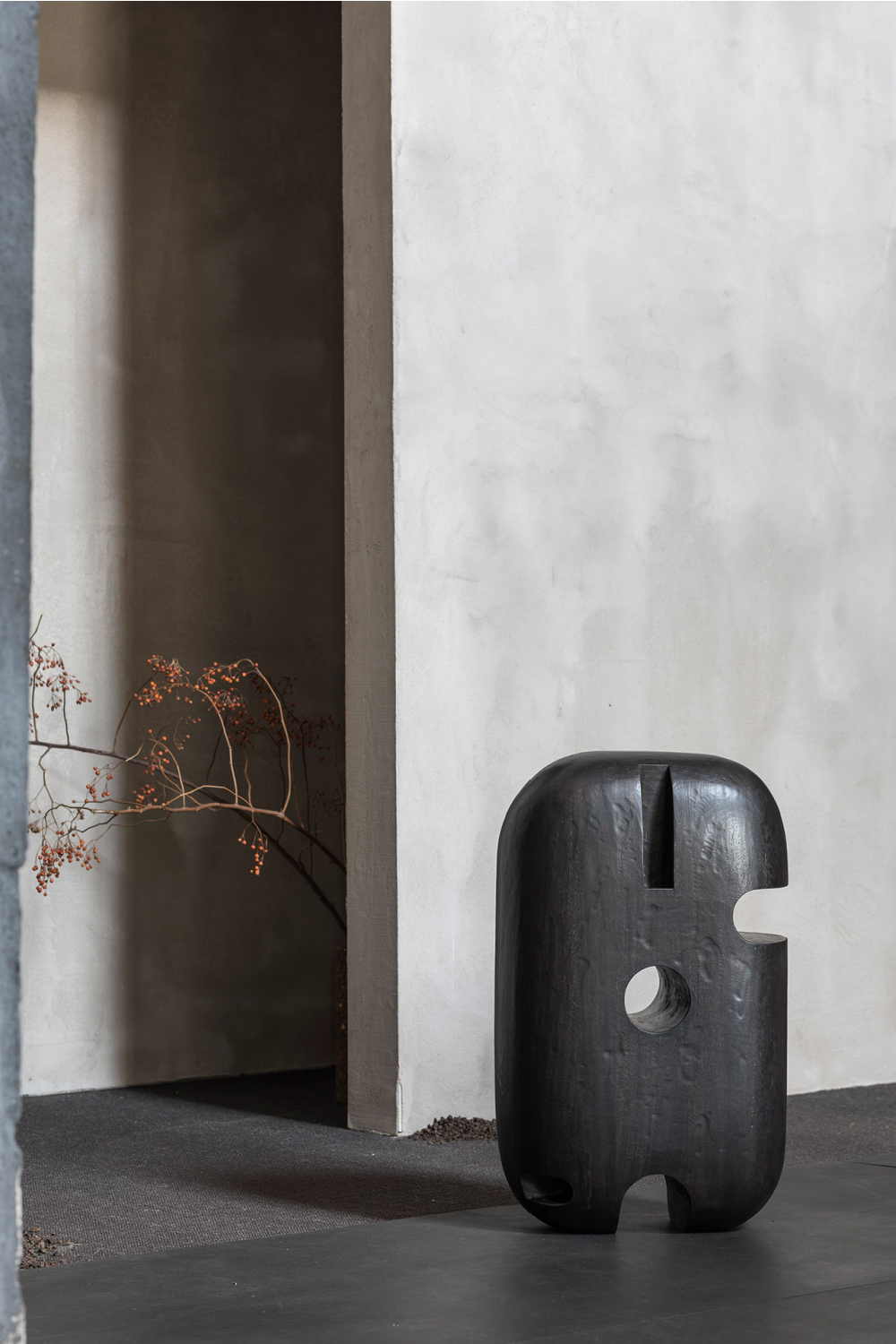 Handcrafted Mahogany Sculpture| Ethnicraft Extrusion Ovoid | Oroa.com