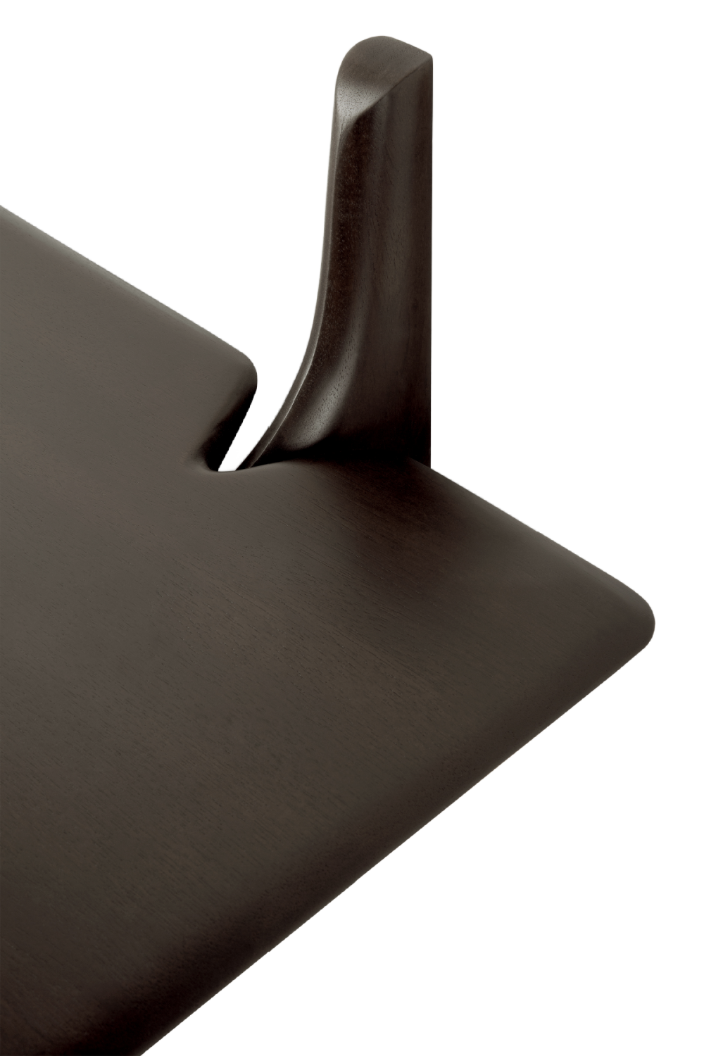 Brown Mahogany Wall Shelf | Ethnicraft PI | Oroa.com