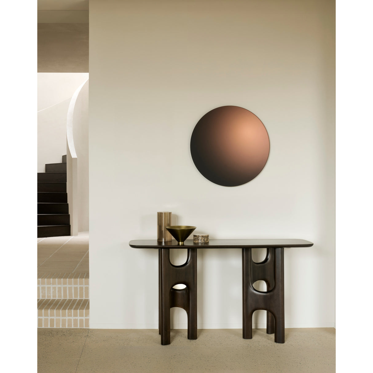 Brown Mahogany Console Table | Oroa.com