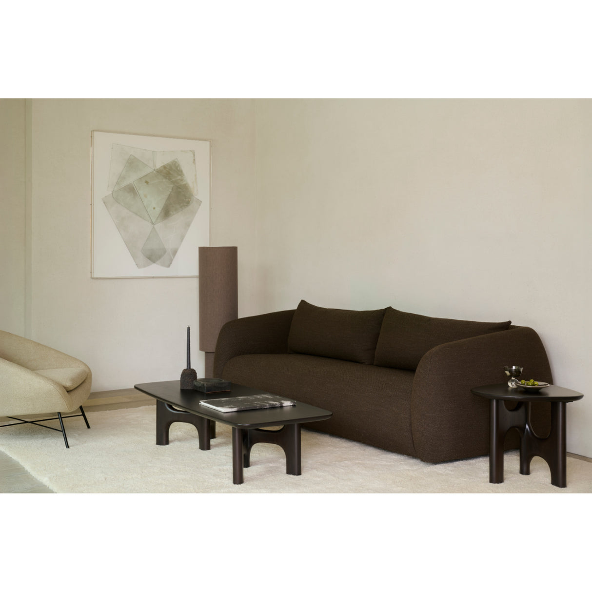 Brown Mahogany Side Table | Oroa.com