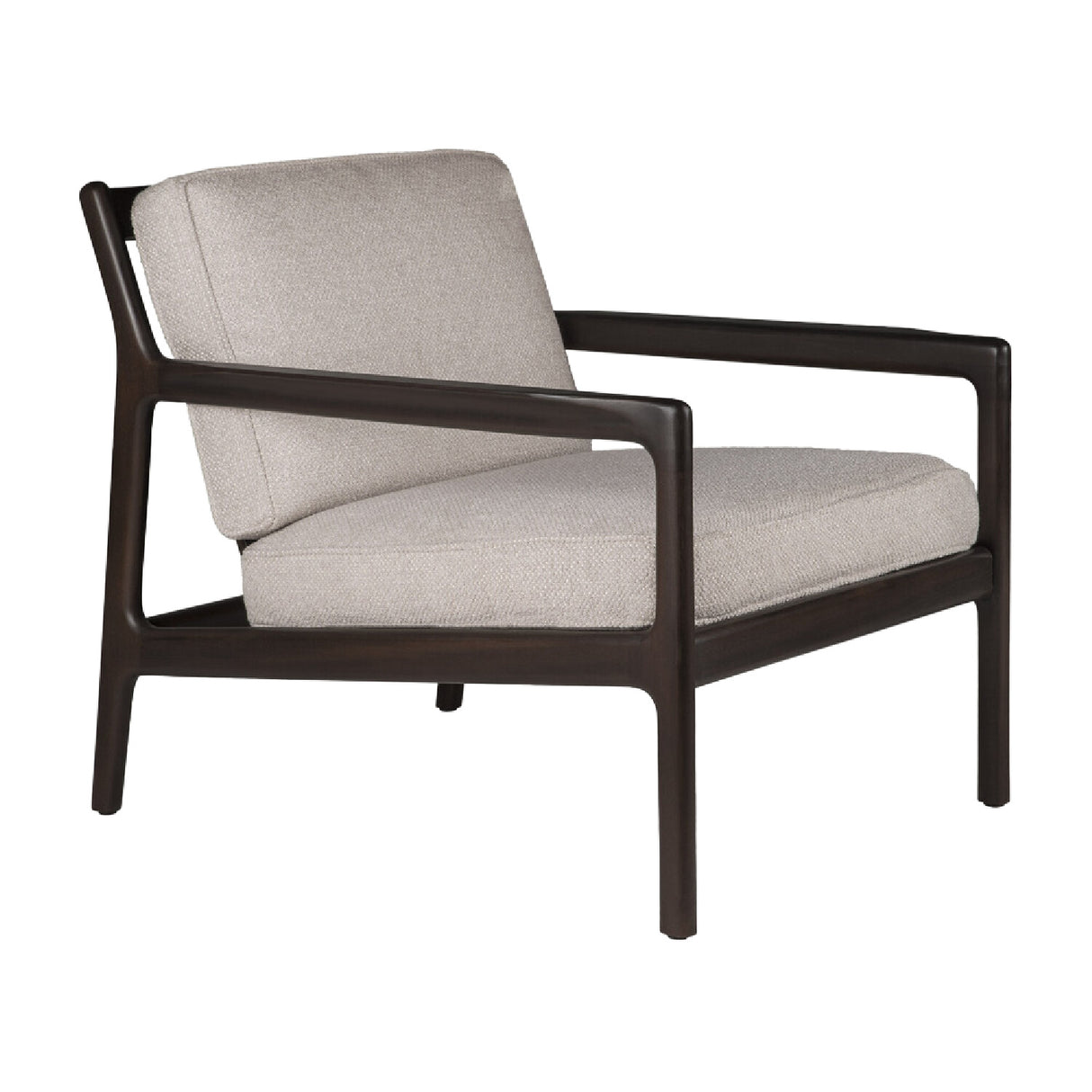 Brown Mahogany Lounge Chair | Oroa.com