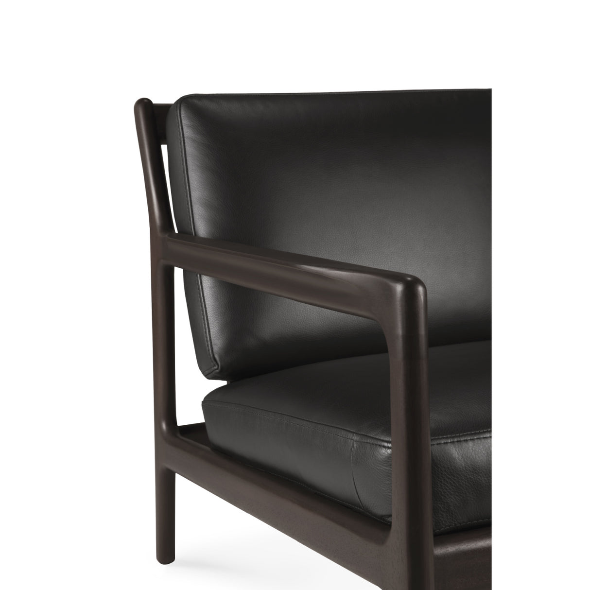 Brown Mahogany Lounge Chair | Oroa.com