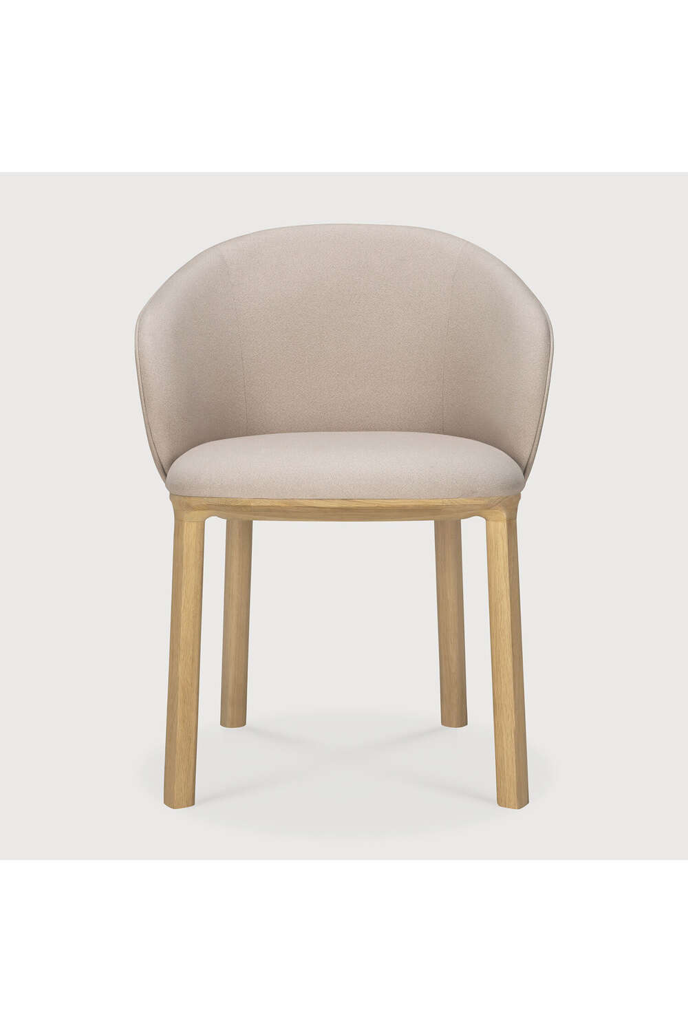 Upholstered Oak Dining Chair | Ethnicraft Unda | Oroa.com