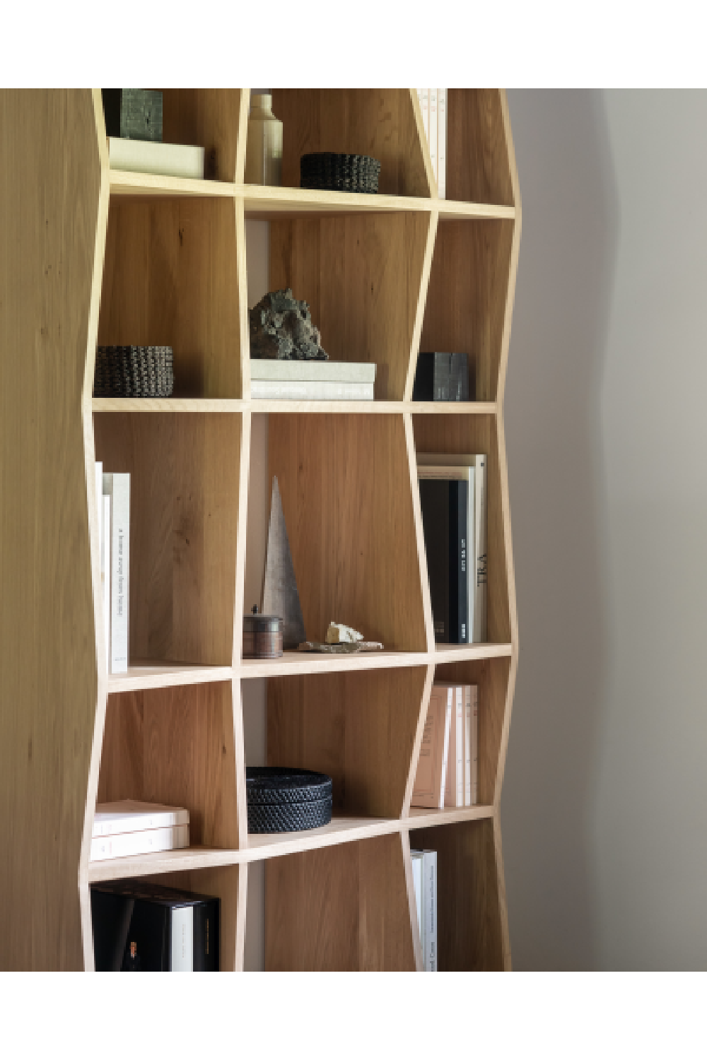 Oiled Oak Book Rack | Ethnicraft Z | Oroa.com