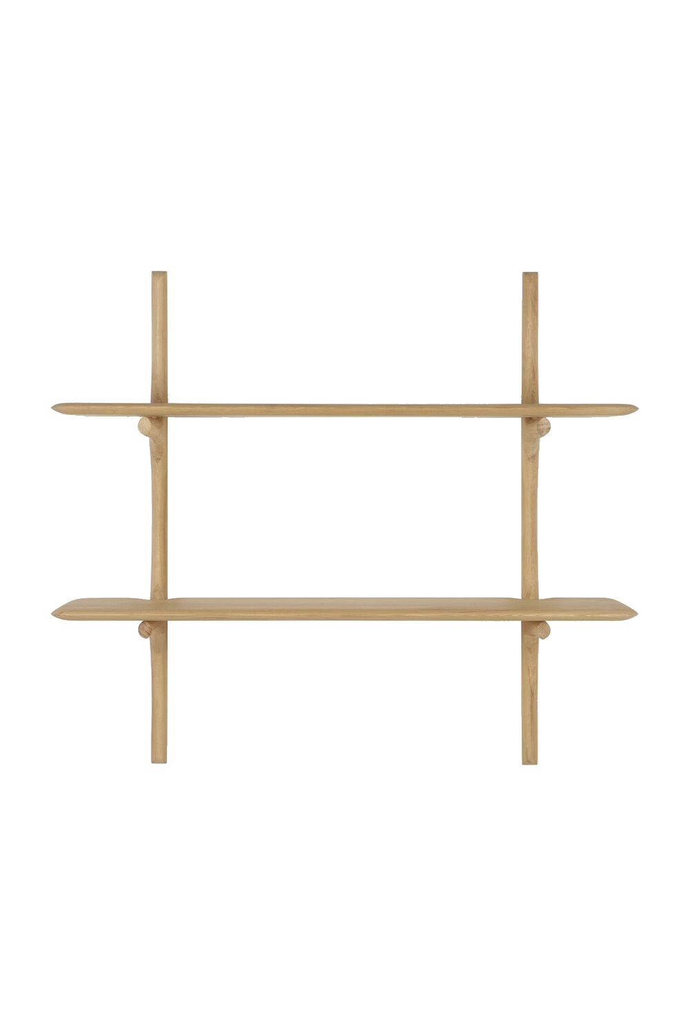 Curved Wood Wall Shelf | Ethnicraft PI | OROA.com