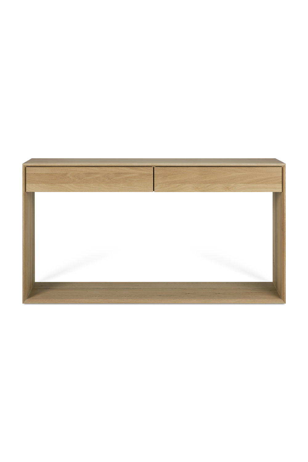 Oak 2-Drawer Console Table | Ethnicraft Nordic | OROA.com