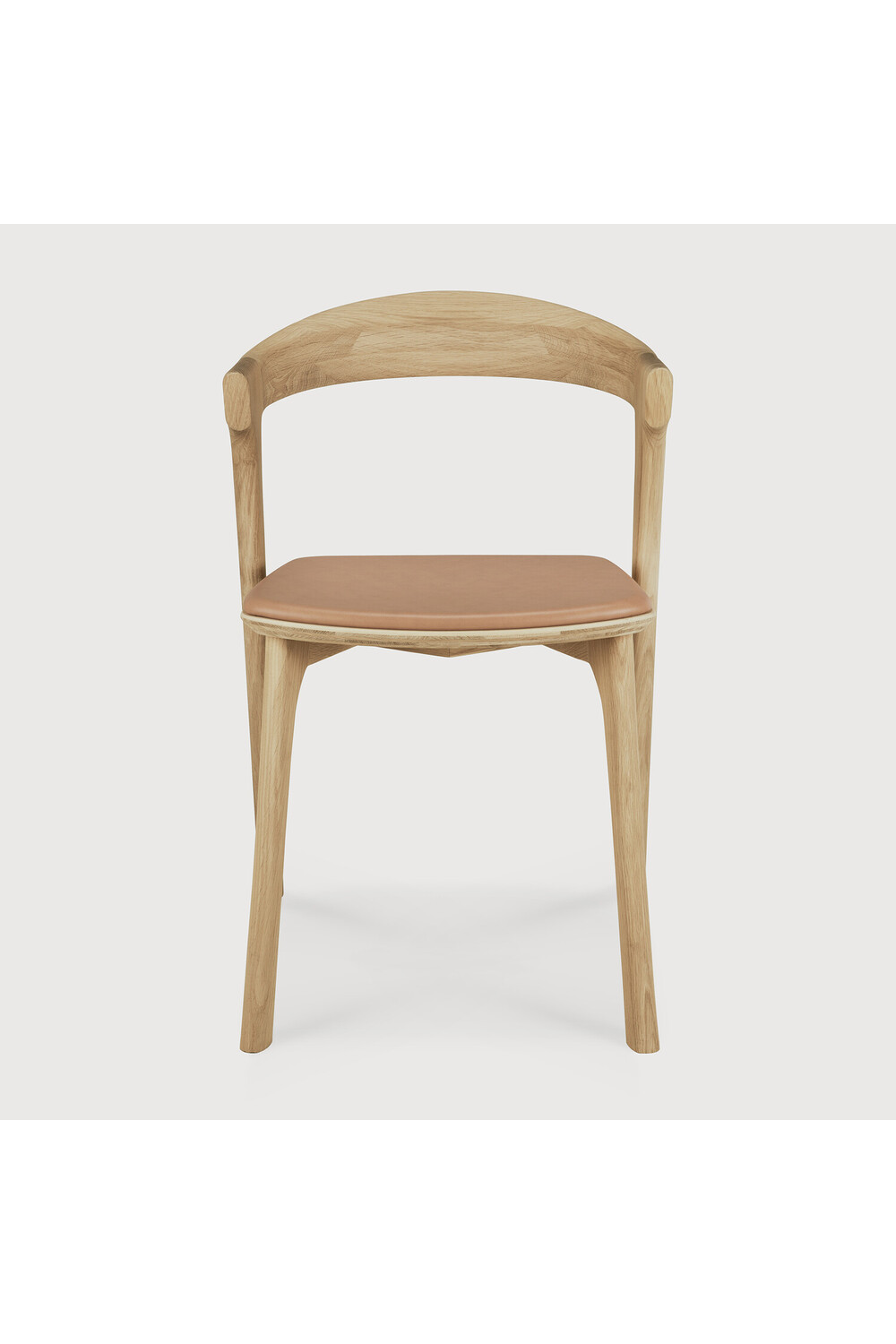 Cushioned Scandinavian Dining Chair | Ethnicraft Bok | Oroa.com