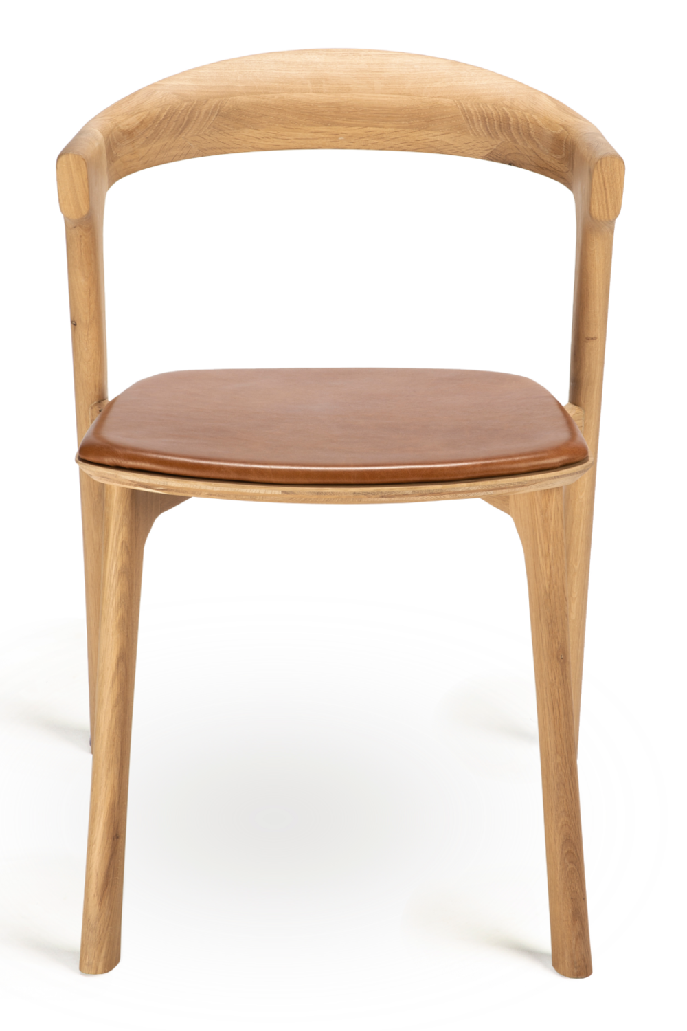 Cushioned Scandinavian Dining Chair | Ethnicraft Bok | Oroa.com