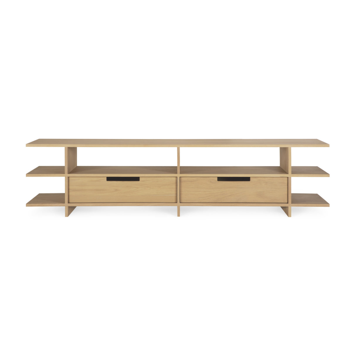 Varnished Teak TV Cupboard | Oroa.com