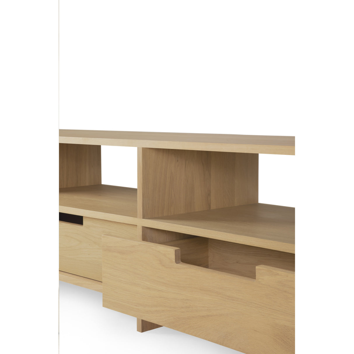 Varnished Teak TV Cupboard | Oroa.com