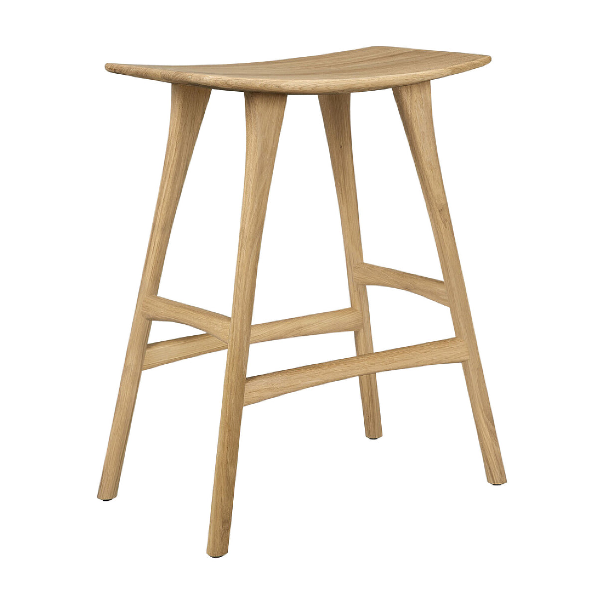 Modern Oak Counter Stool | Oroa.com