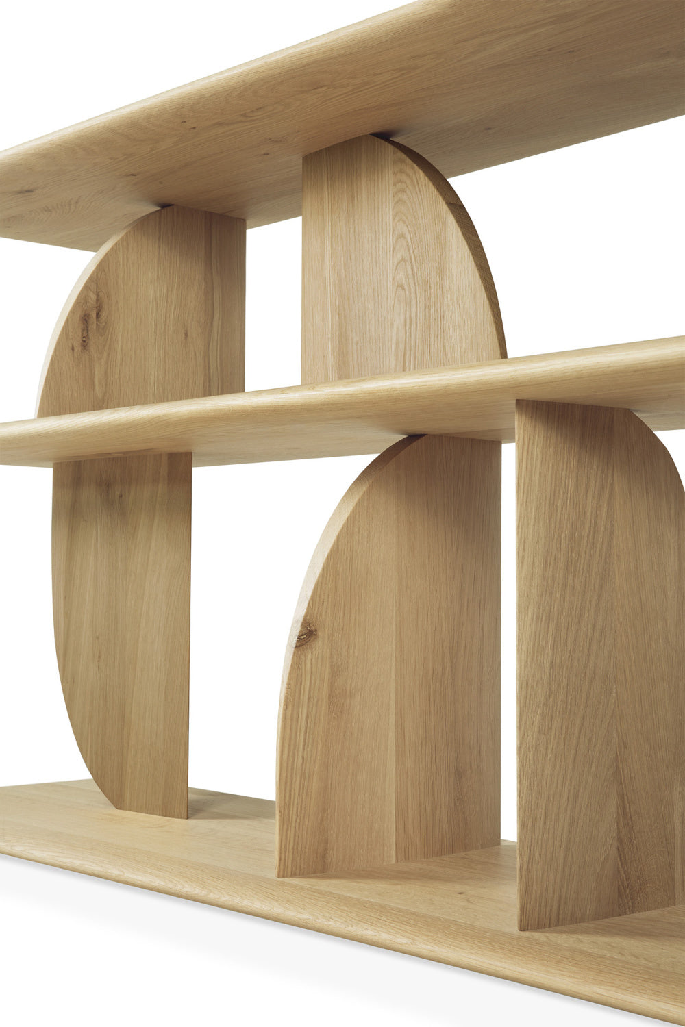 Oak Sofa Console | Ethnicraft Geometric | OROA.com