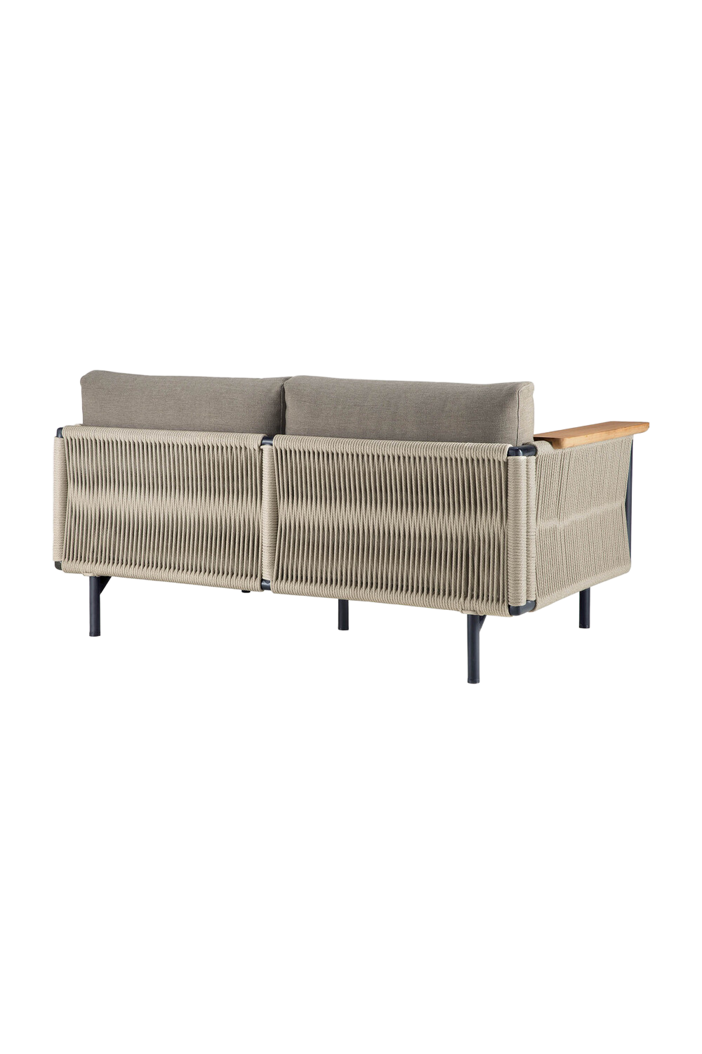 Woven Corn Arm Outdoor Sofa | Ethnicraft Corbey | Oroa.com